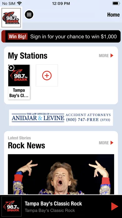 98.7 The Shark স্ক্রিনশট