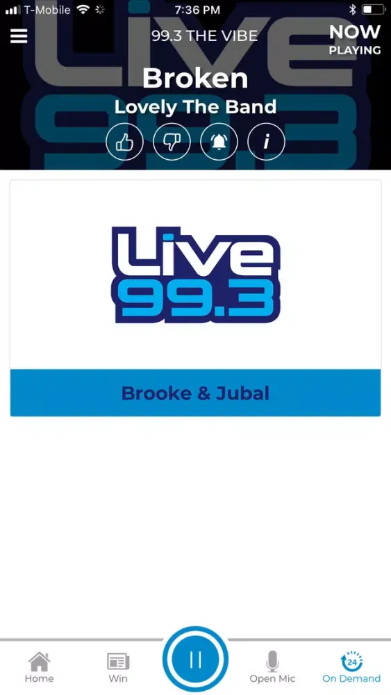 Capturas de pantalla de Live 99.3 WVBX