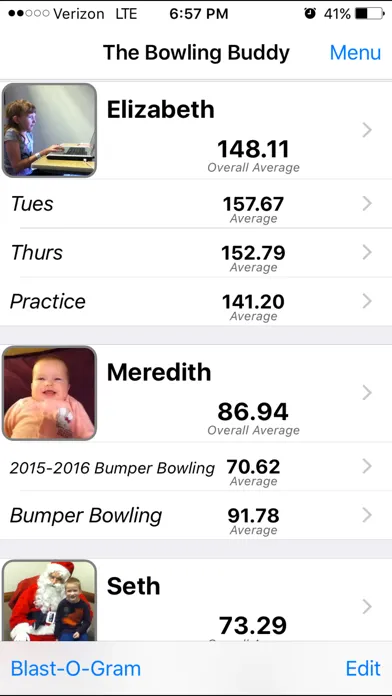 Tangkapan skrin The Bowling Buddy