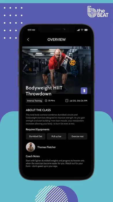 theBeat Coach স্ক্রিনশট