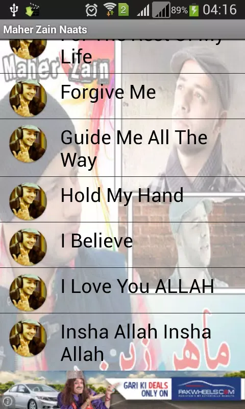 Famous Maher Zain Naats Screenshots