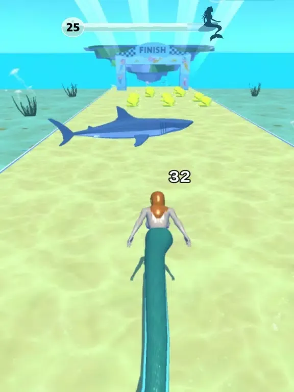 ภาพหน้าจอของ Mermaid's Tail iPad 