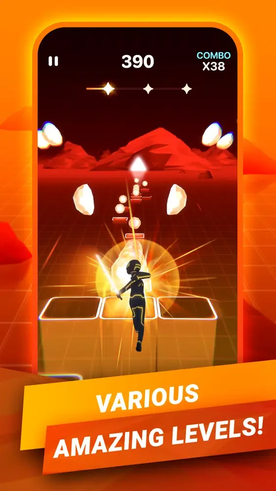 Скриншоты Blade Hop 3D — Beat Blade