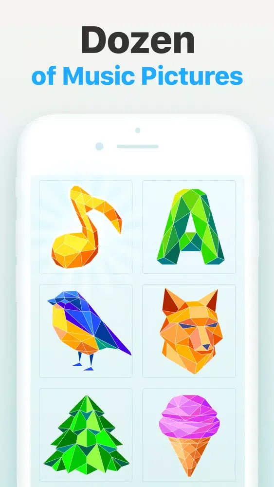 Zrzuty ekranu Music Colors - Happy Coloring
