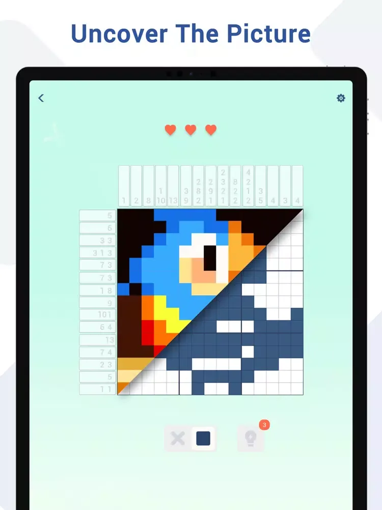 Nonogram - Brain Puzzles iPad 應用截圖