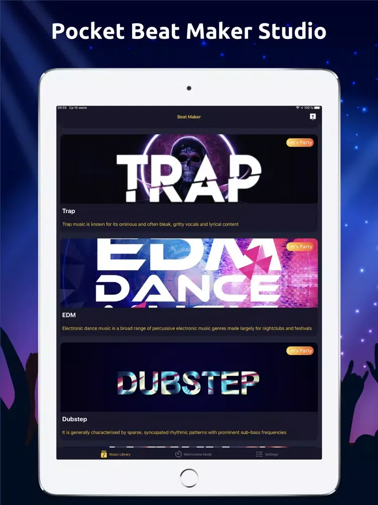 Reels Beat Mixer for iphone iPad 應用截圖