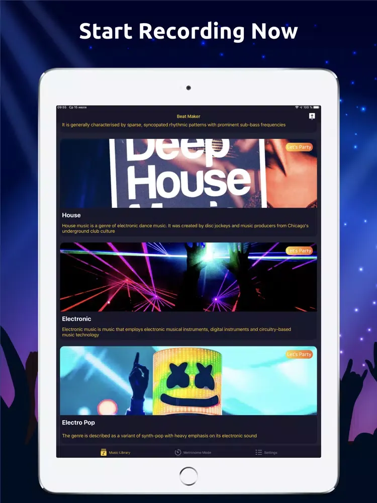 Reels Beat Mixer for iphone iPad 應用截圖