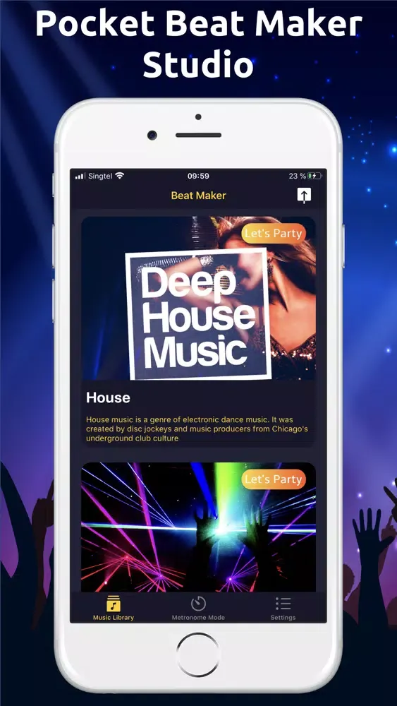 Reels Beat Mixer for iphone應用截圖