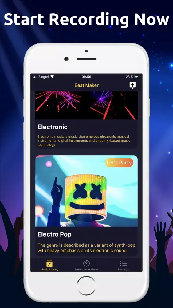 Reels Beat Mixer for iphone應用截圖