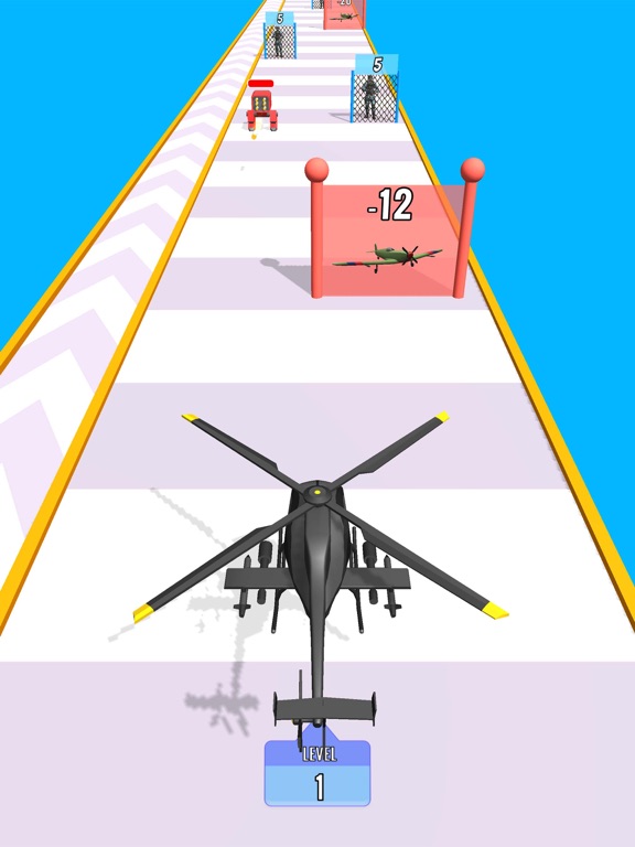 Tangkapan skrin Army Vehicle Runner iPad 