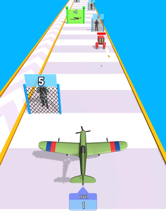 Tangkapan skrin Army Vehicle Runner iPad 