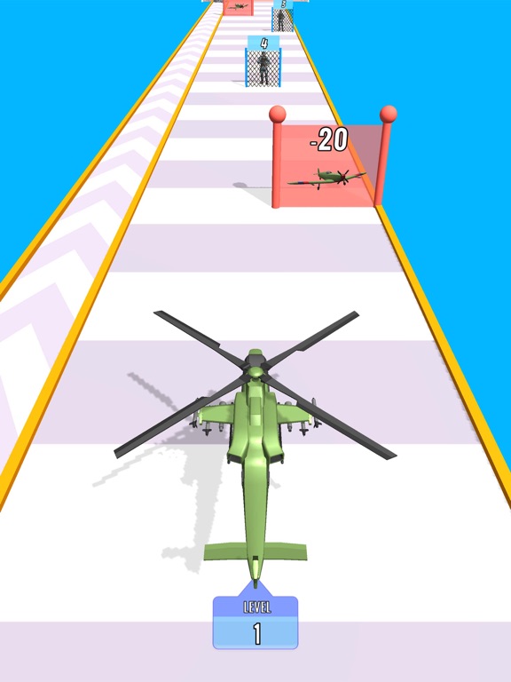 Tangkapan skrin Army Vehicle Runner iPad 