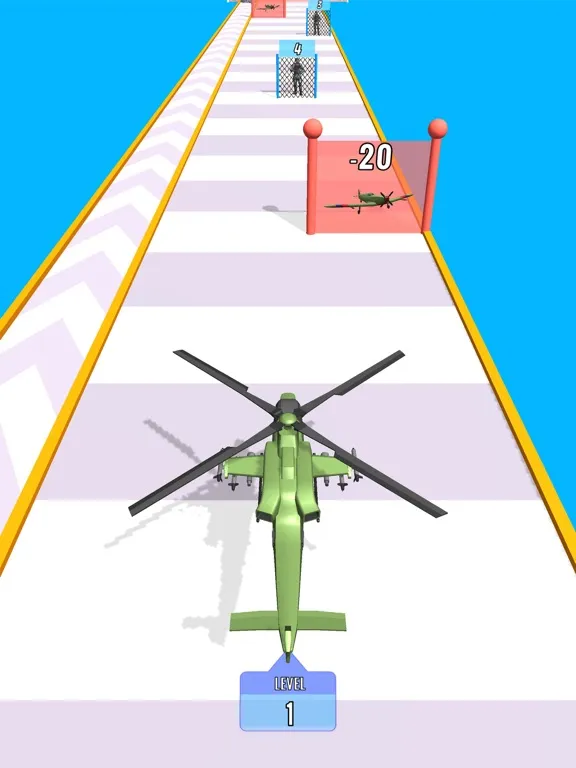 Tangkapan skrin Army Vehicle Runner iPad 