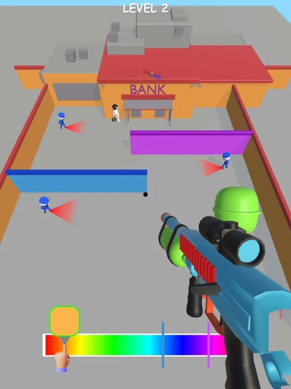 Color Sniper - Hide Them All iPad  Ekran Görüntüleri