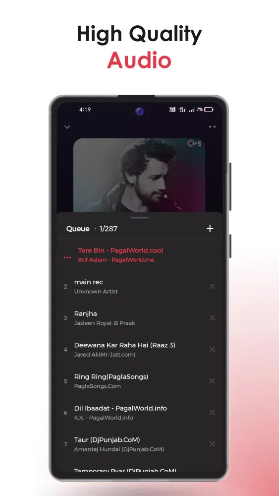 Beats - Music Player Screenshots