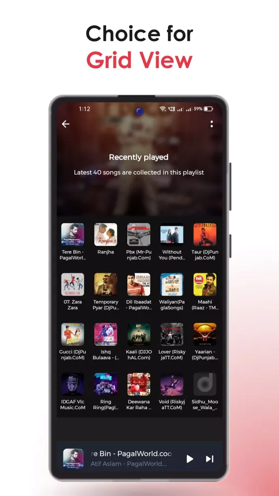 Beats - Music Player Screenshots
