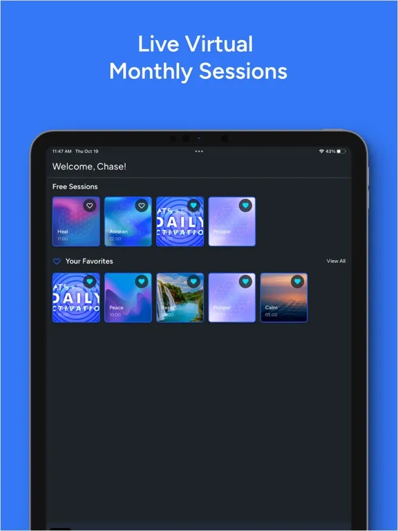 Beats and Breath iPad  스크린샷