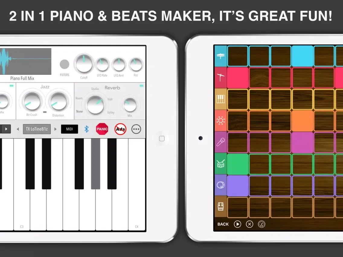 Beats Maker & Easy Piano Pro iPad 应用截图