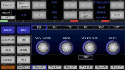 6X806 Drum Machine Synth স্ক্রিনশট