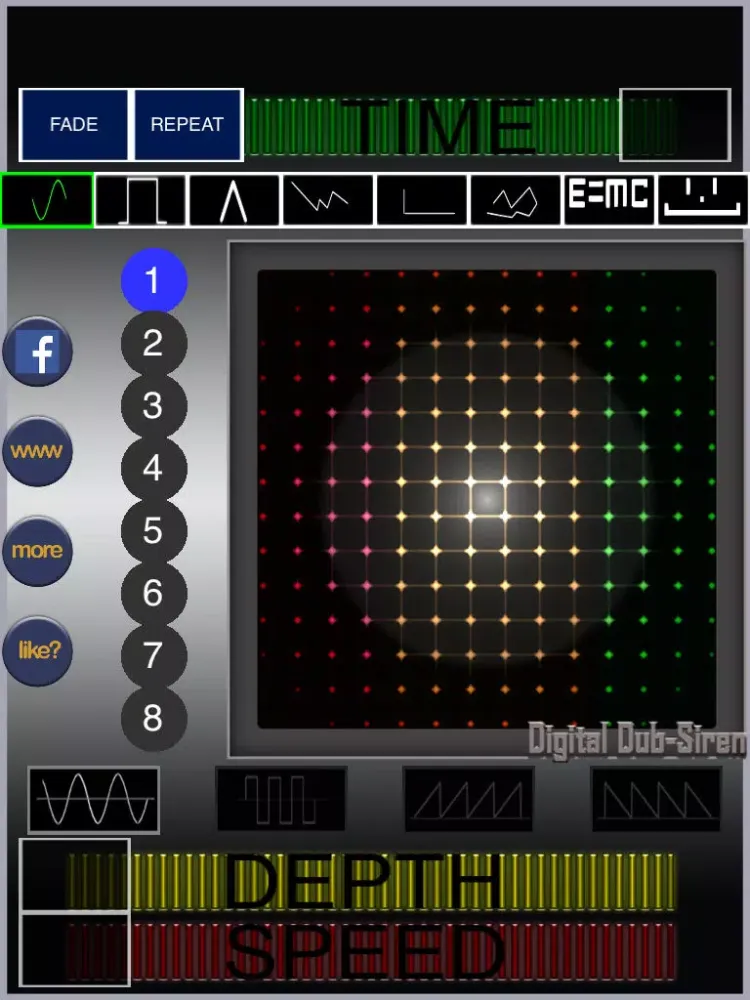 Captures d'écran de Digital Dub Siren +Dub Step FX iPad 