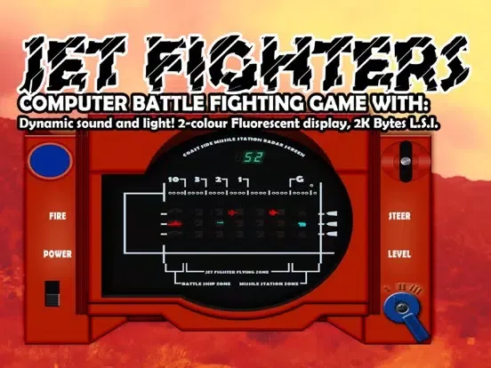 Jet Fighters 80's recreation iPad  Screenshots