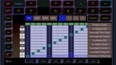 pUnKGeN:Thrash Riff Sequencer Ekran Görüntüleri