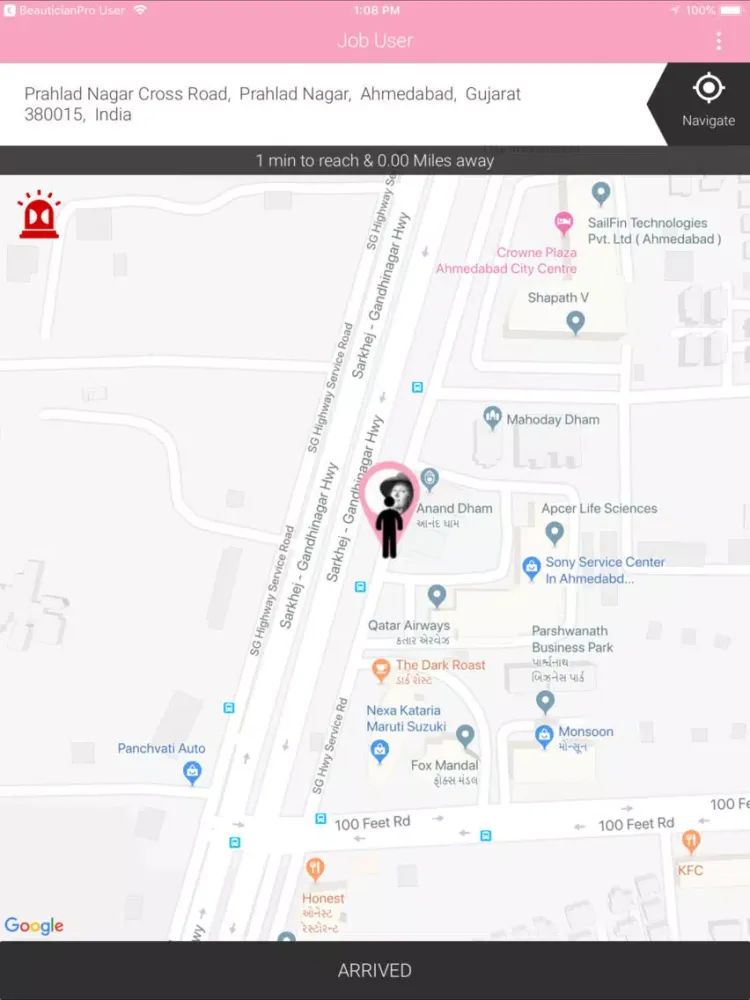 BeauticianPro Provider iPad  سکرین شاٹس