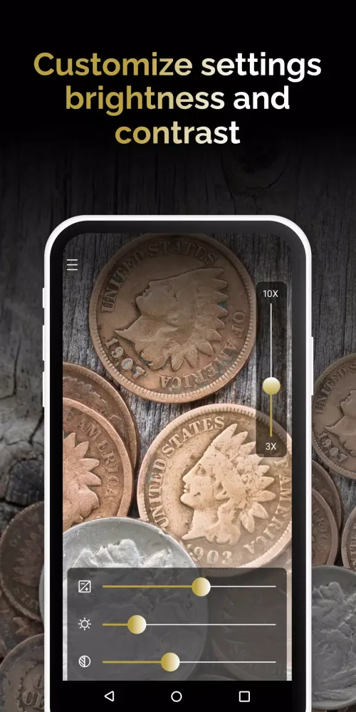 ภาพหน้าจอของ Essential Magnifying Glass