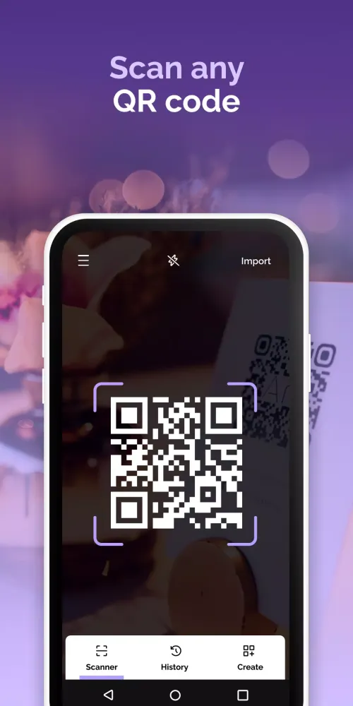 Capturas de pantalla de Essential QR Scanner Code