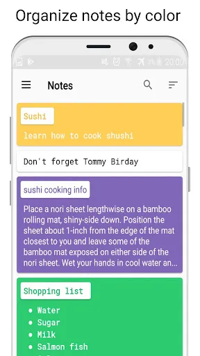 Suwy: notepad, notebook & memo Screenshots