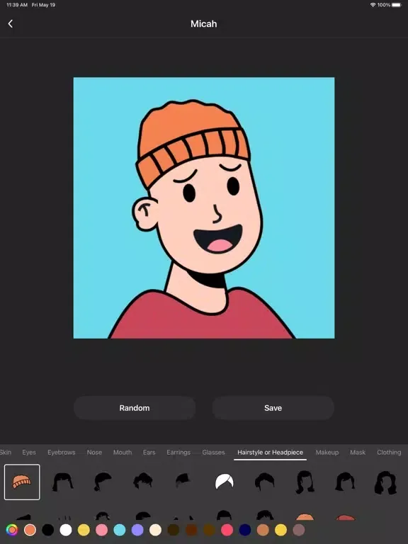 Avatar - Cartoon iPad 应用截图