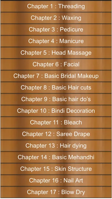 Capturas de pantalla de beauty parlour course