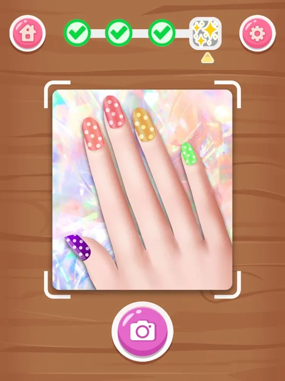 Nail Art -Girl Nail Salon Game iPad  스크린샷