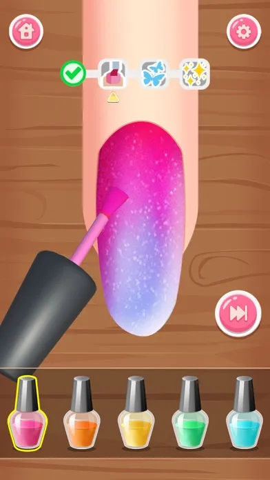 Nail Art -Girl Nail Salon Game 스크린샷