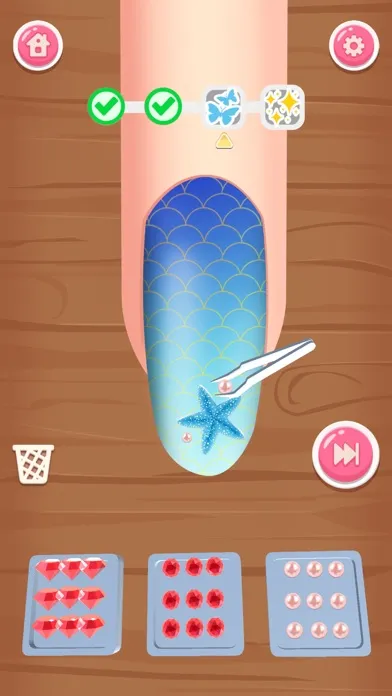 Nail Art -Girl Nail Salon Game 스크린샷