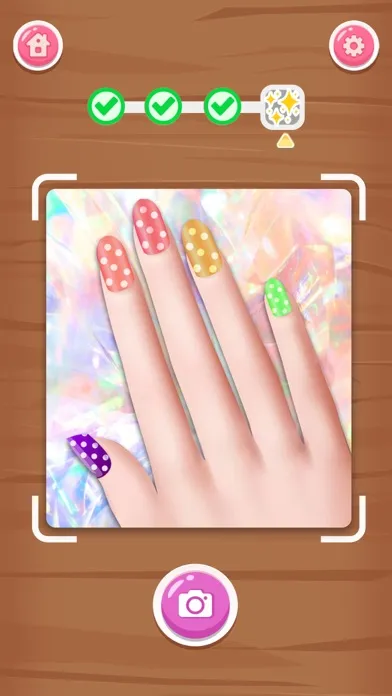 Nail Art -Girl Nail Salon Game 스크린샷