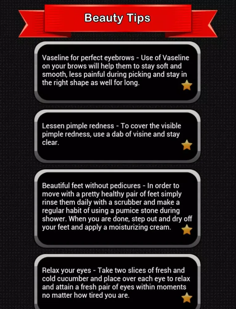 Screenshot di Beauty Tips for Woman iPad 