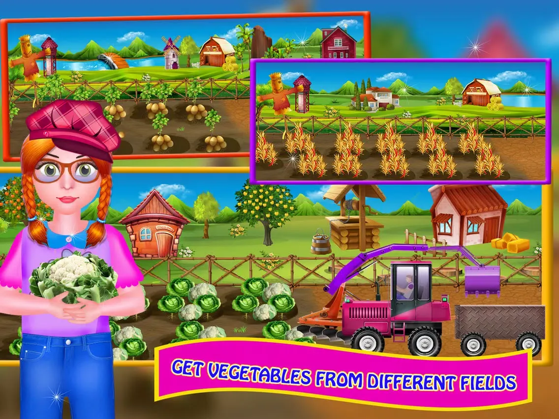 Indian Food Factory Chef iPad 应用截图