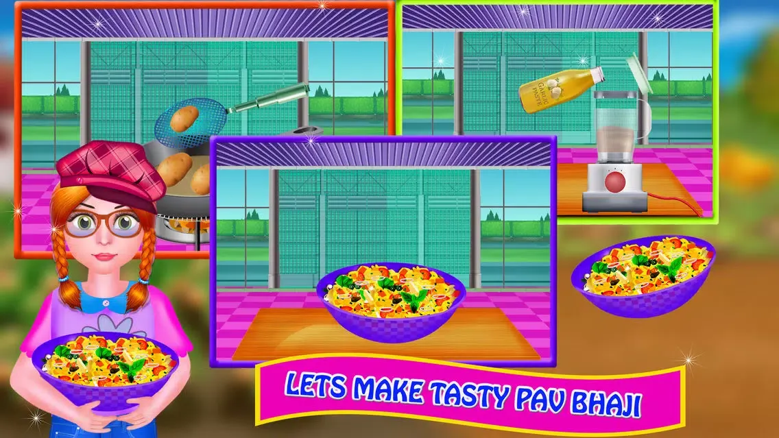 Indian Food Factory Chef应用截图
