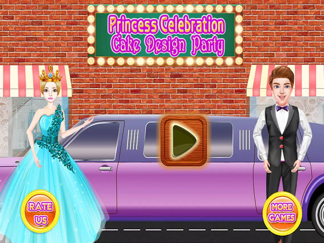 Princess Celebration Cake iPad  Screenshots