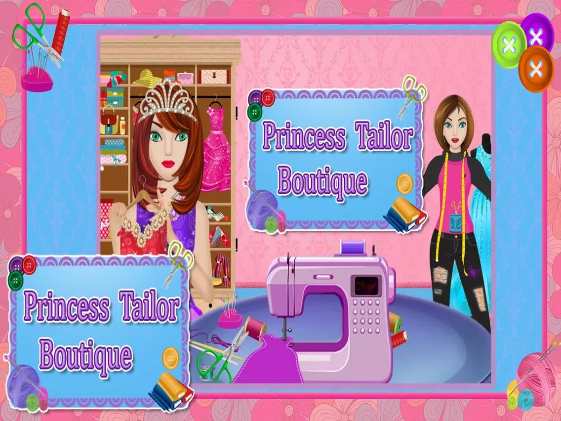 Скриншоты Princess Tailor Boutique iPad 