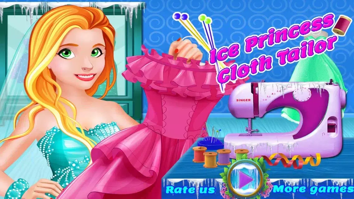 Capturas de tela do Ice Princess Cloth Tailor