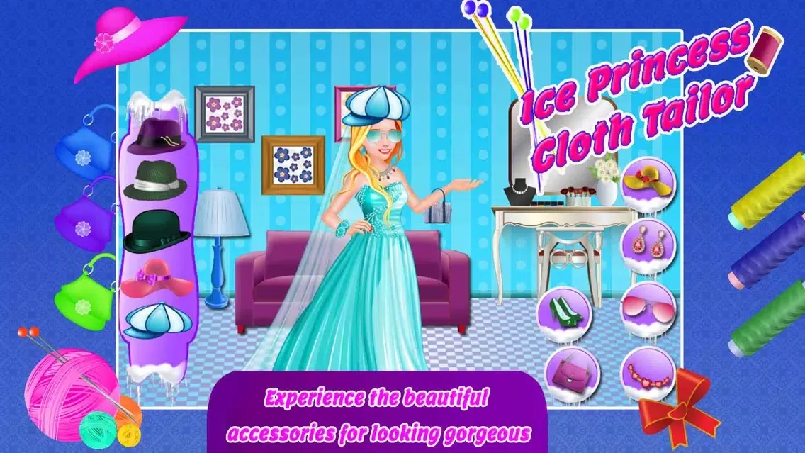 Capturas de tela do Ice Princess Cloth Tailor