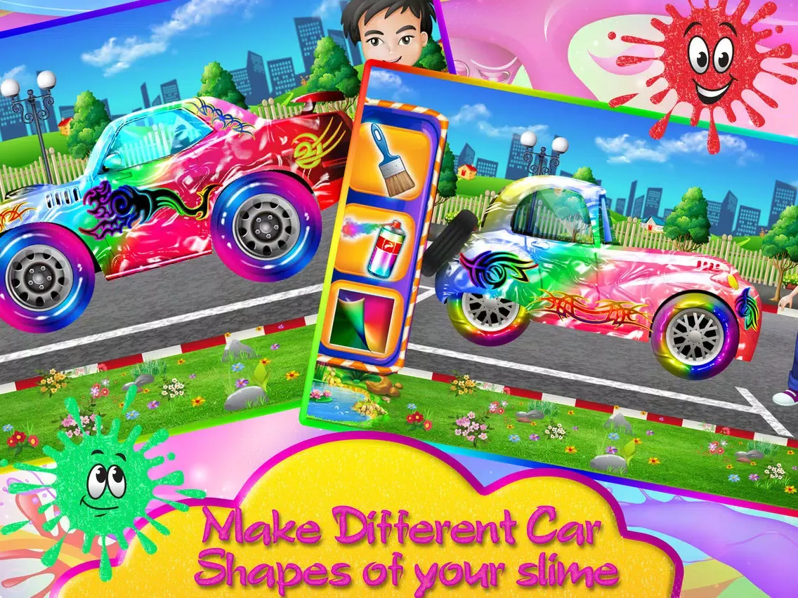 Capturas de tela do Squishy Slime DIY jelly Maker iPad 