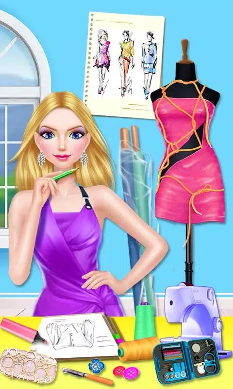 ภาพหน้าจอของ Fashion Designer Dress Maker 2