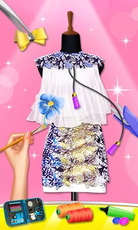 ภาพหน้าจอของ Fashion Designer Dress Maker 2