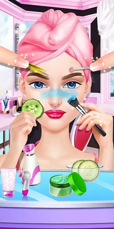 Tangkapan skrin Fashion Car Salon - Girls Game