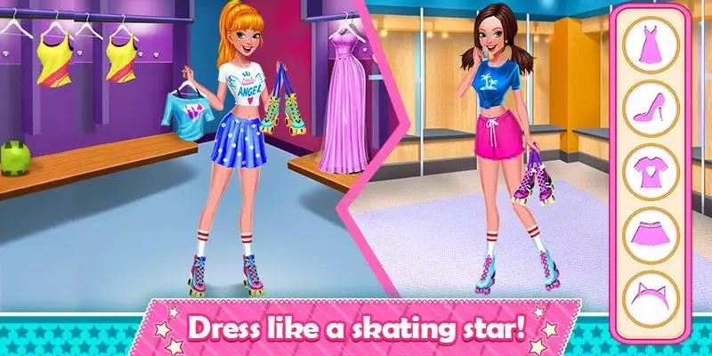 Roller Skating Girl - Street D Screenshots