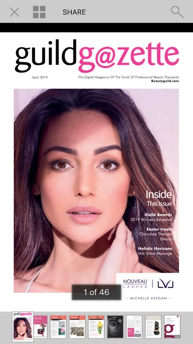 Guild Gazette Magazine Ekran Görüntüleri