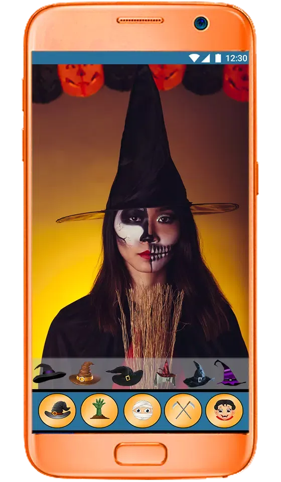 Halloween Makeup Face Changer应用截图